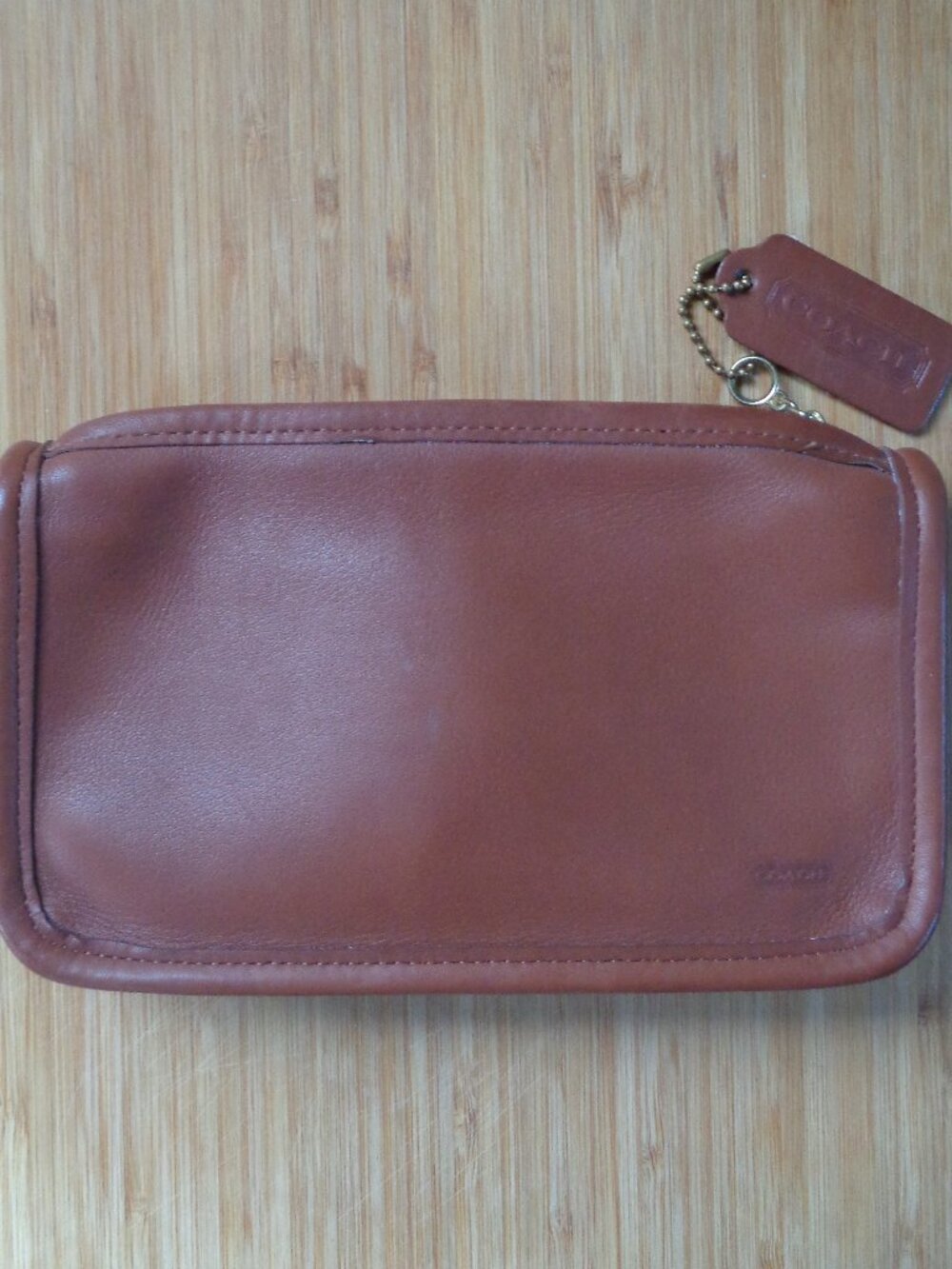 VINTAGE COACH CHUNKY CASE 7165 IN BRITISH TAN